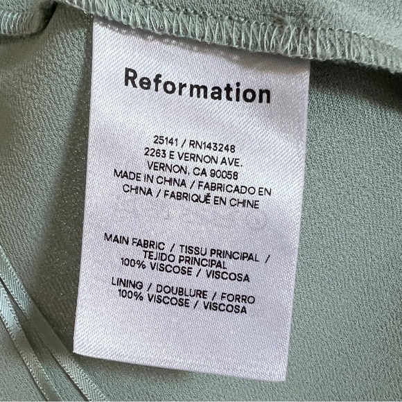 REFORMATION Winslow Maxi Wrap Dress - Picture 6 of 6